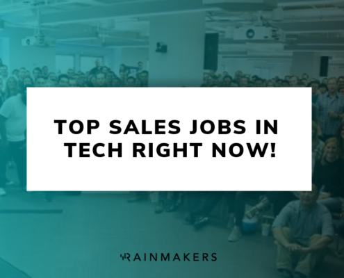 Top Sales Jobs in Tech