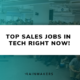Top Sales Jobs in Tech